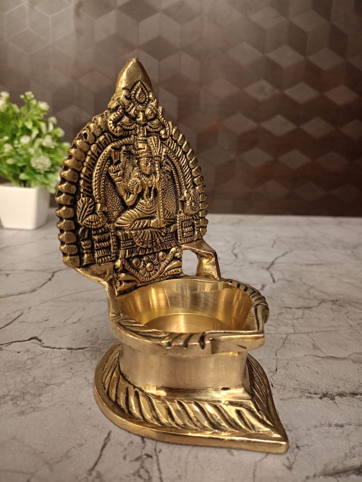brass kamakshi diya for pooja gift vgocart coimbatore india2 scaled
