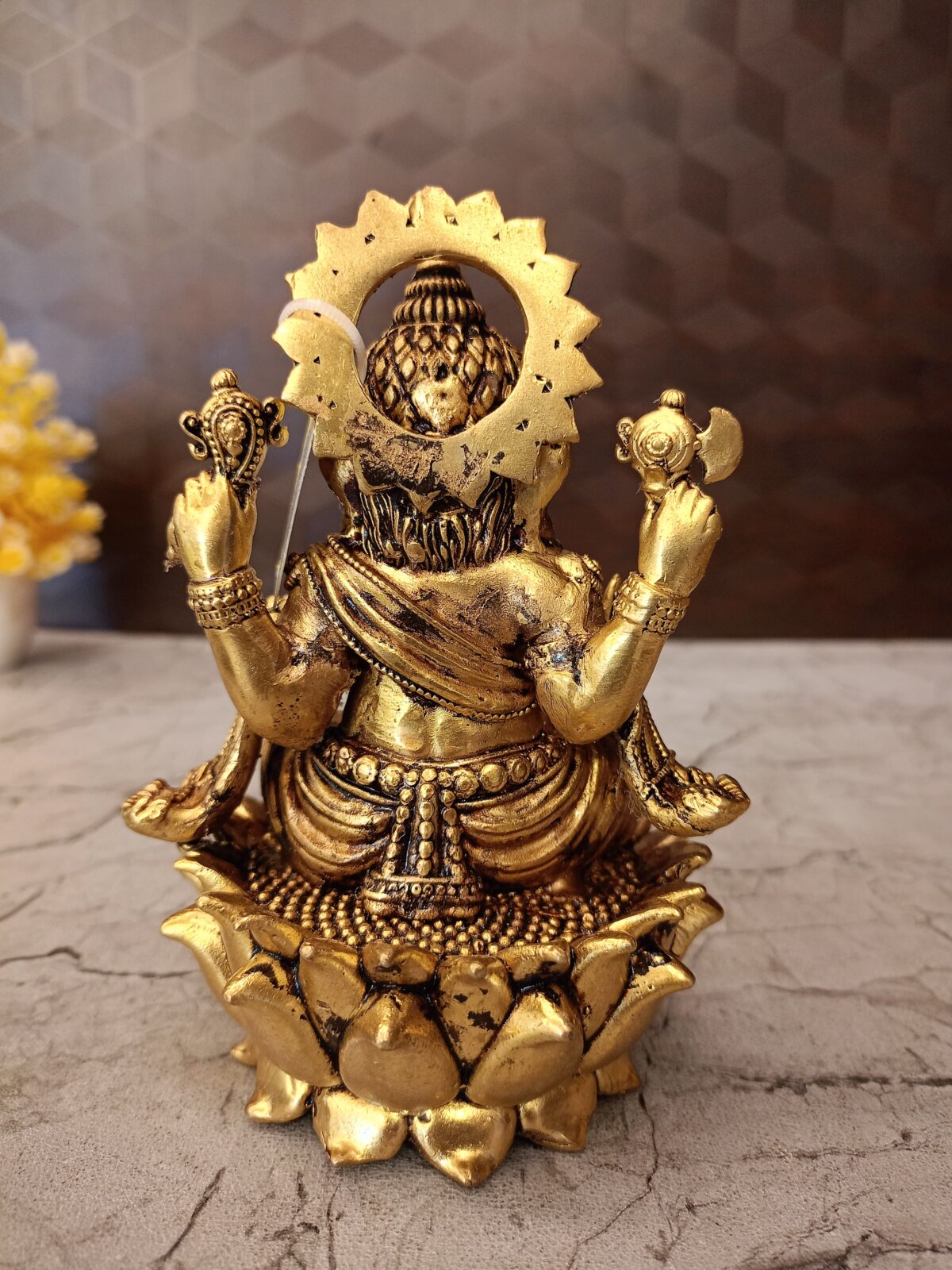 brass lotus ganesha pooja gift vgocart coimbatore india3 scaled