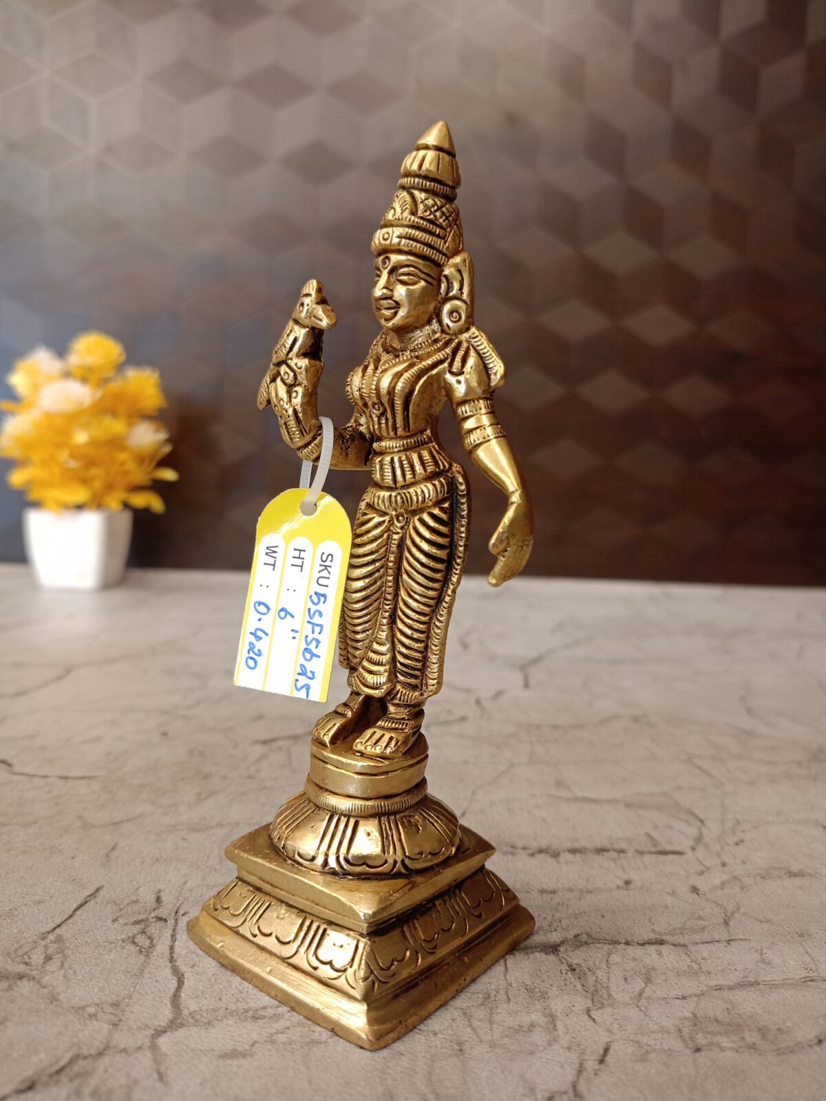 brass meenakshi amman idol pooja gift vgocart coimbatore india1 1 scaled