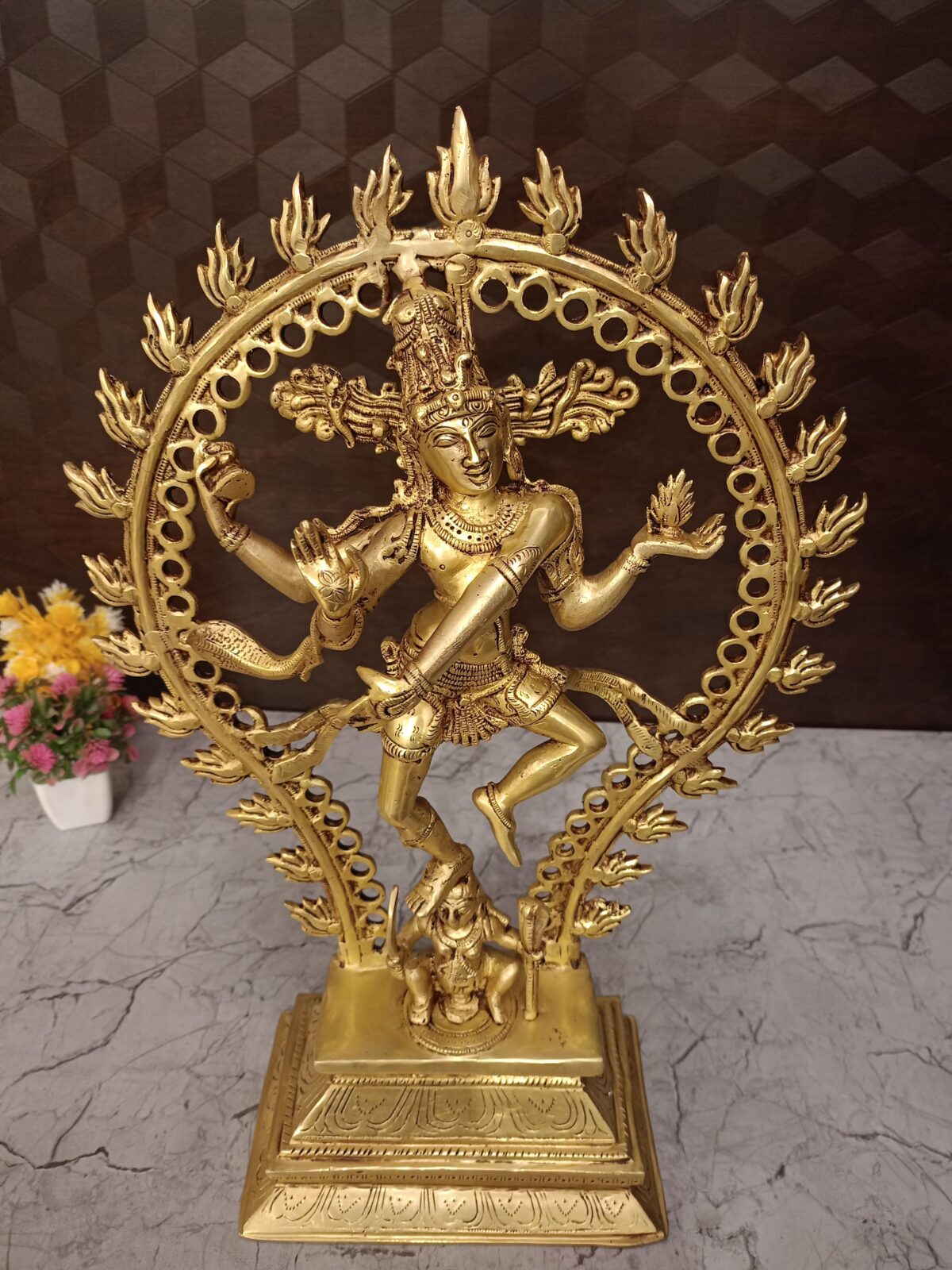 brass natarajar idol pooja gift vgocart coimbatore india3 scaled