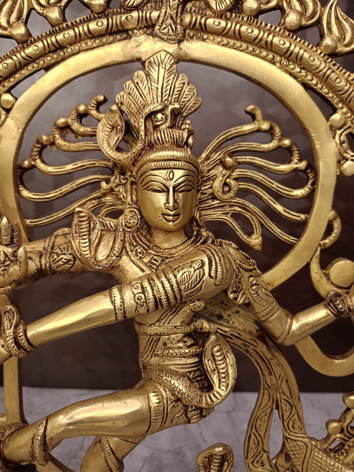 brass natarajar statue pooja gift coimbatore india1 scaled