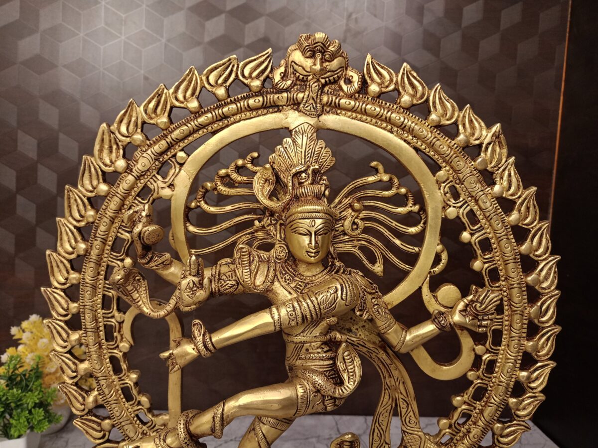 brass natarajar statue pooja gift coimbatore india3 scaled