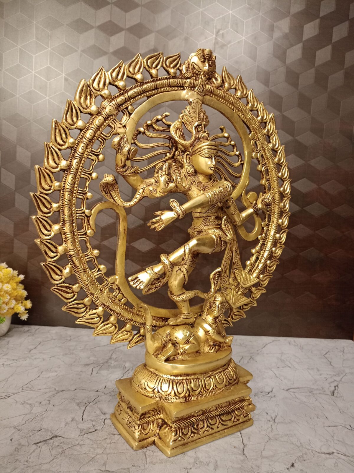 brass natarajar statue pooja gift coimbatore india4 scaled