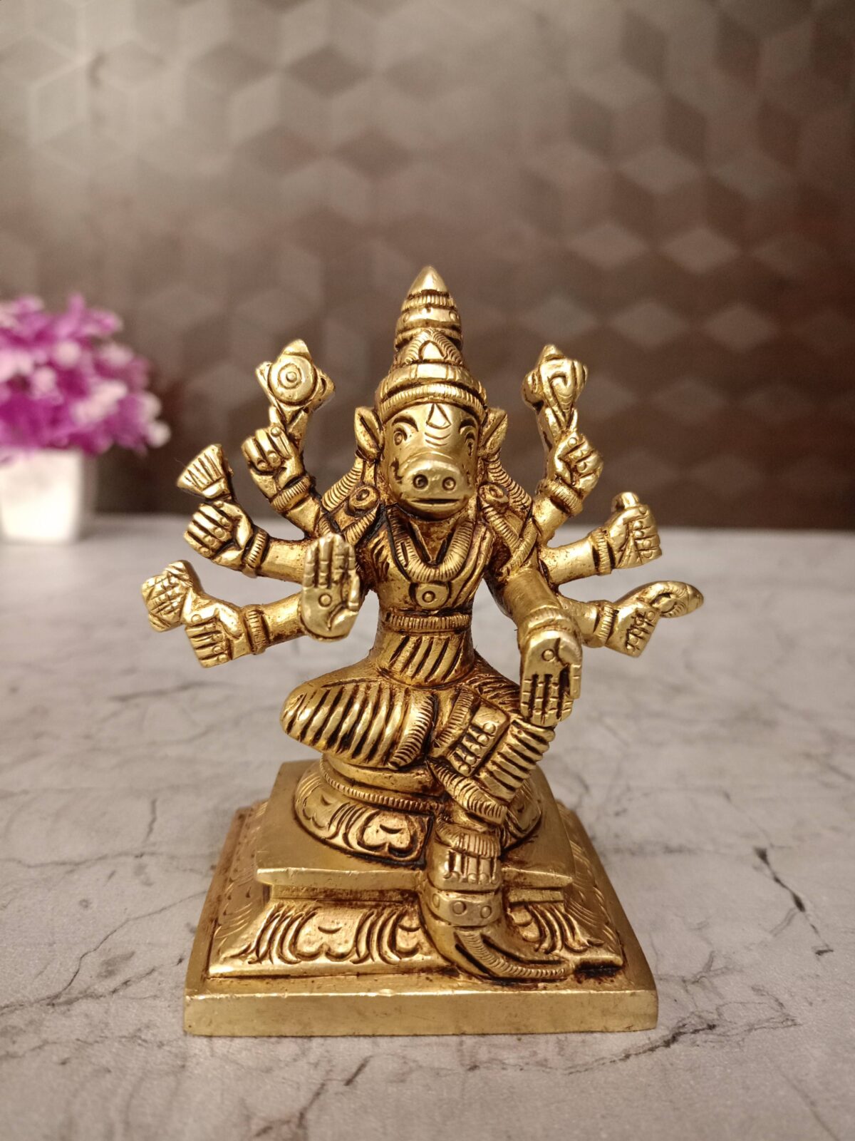 brass varahi amman idol pooja gift vgocart coimbatore india scaled