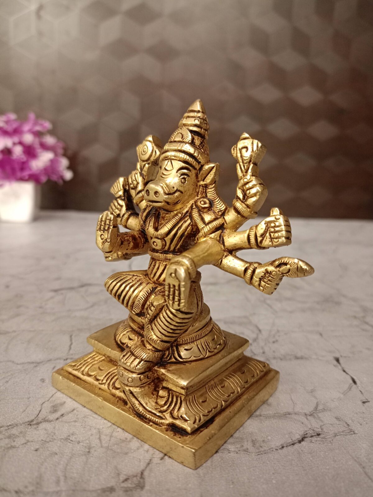 brass varahi amman idol pooja gift vgocart coimbatore india1 scaled