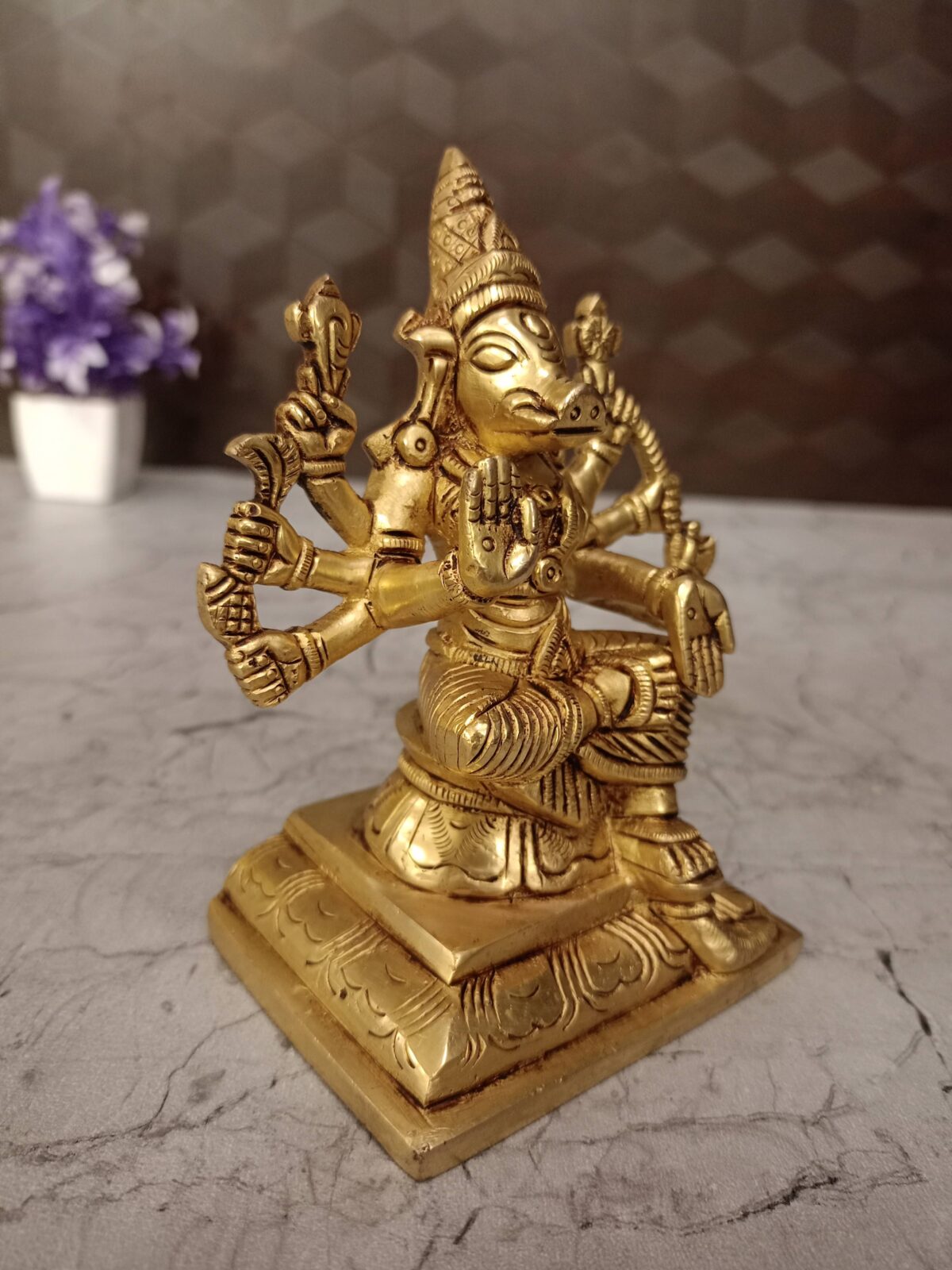 brass varahi statue pooja gift vgocart coimbatore india1 scaled