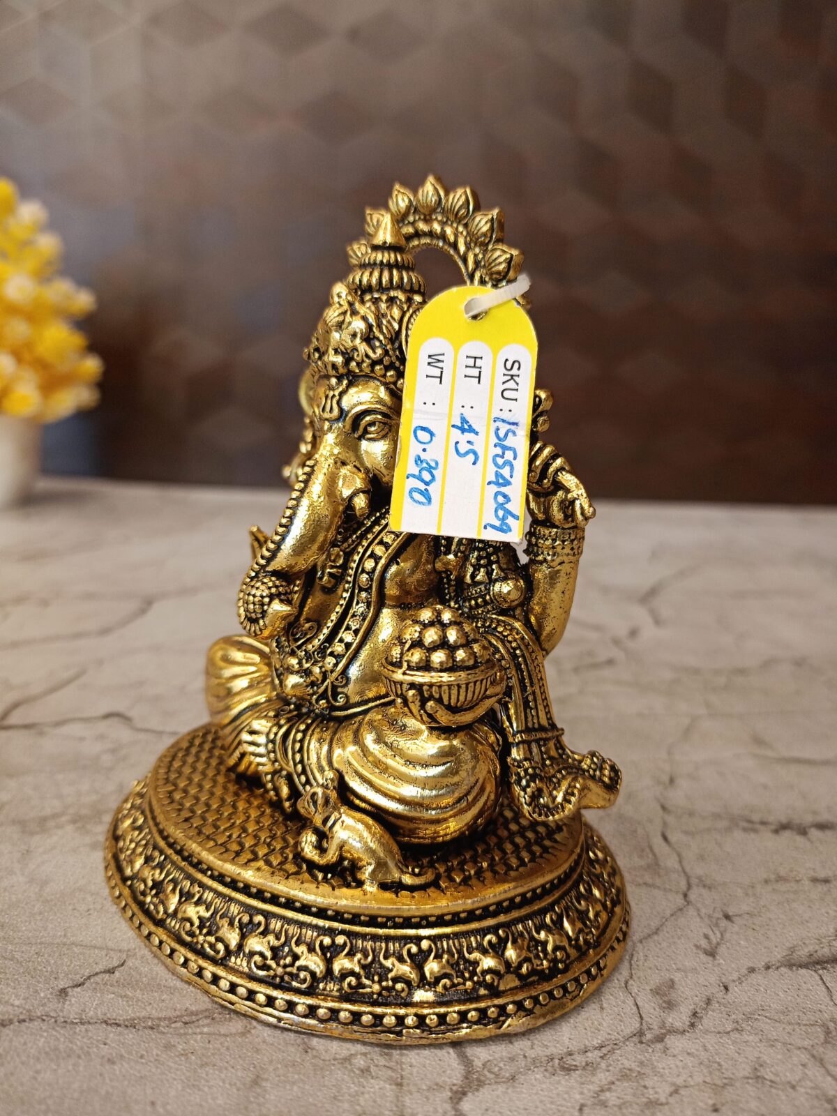 ganesha fine art oval base pooja vgocart coimbatore3 scaled