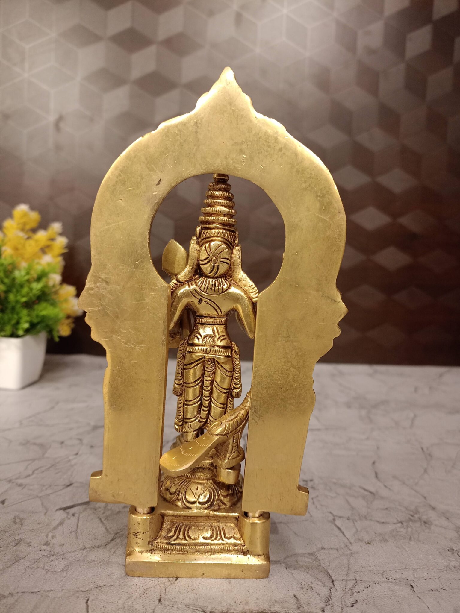 Buy Brass Arch Murugan Statue 7.5 For Pooja