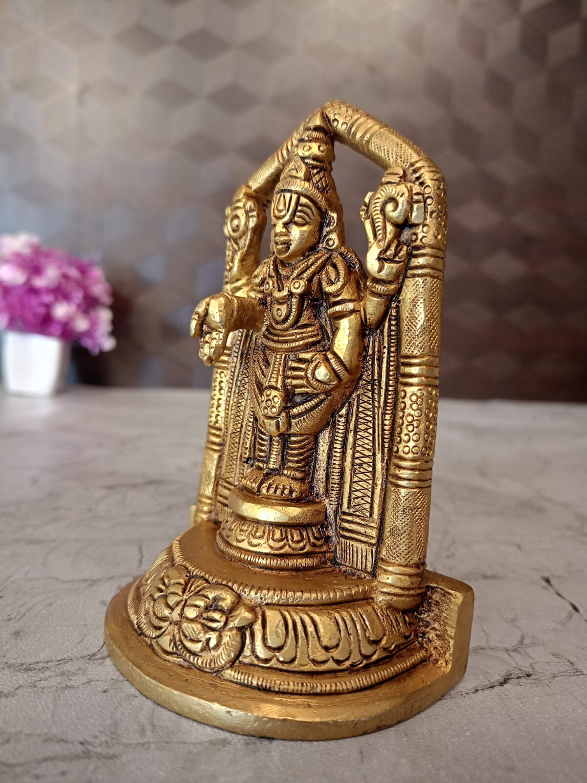 brass arch perumal idol pooja gift coimbatore india1 scaled