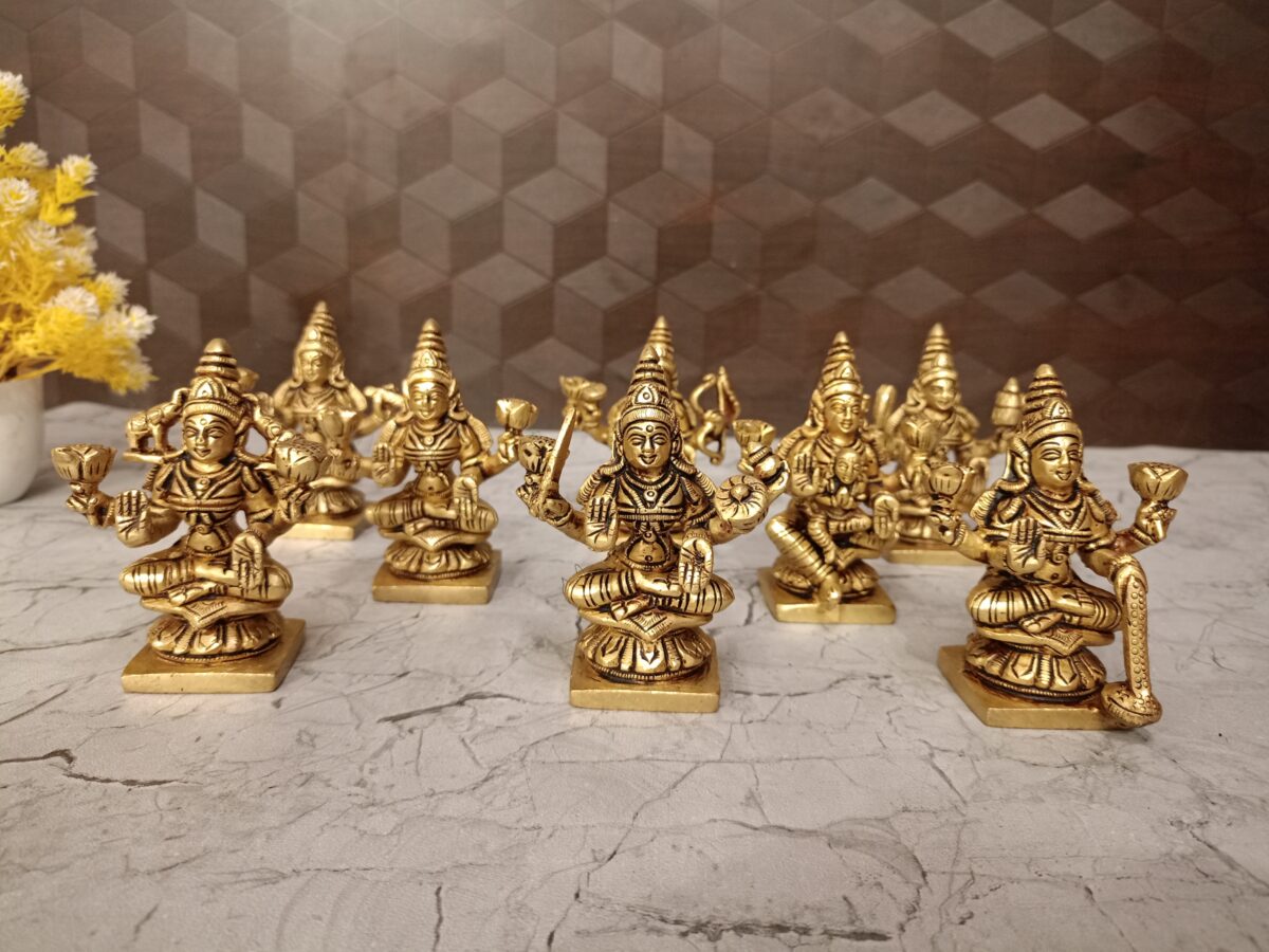 Buy Brass Ashlakshmi Set 3.5″