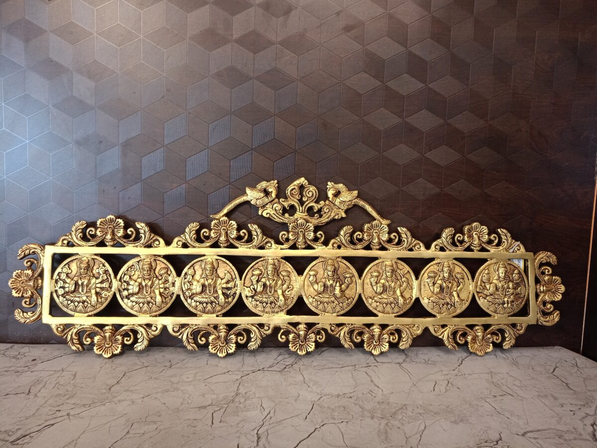 Buy Brass Ashtalakshmi Wall Mount 10.5″