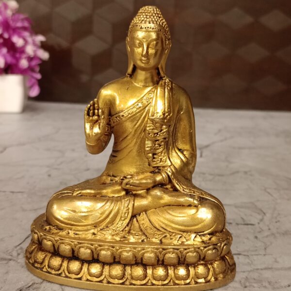 brass fine buddha idol pooja gift vgocart coimbatore india3