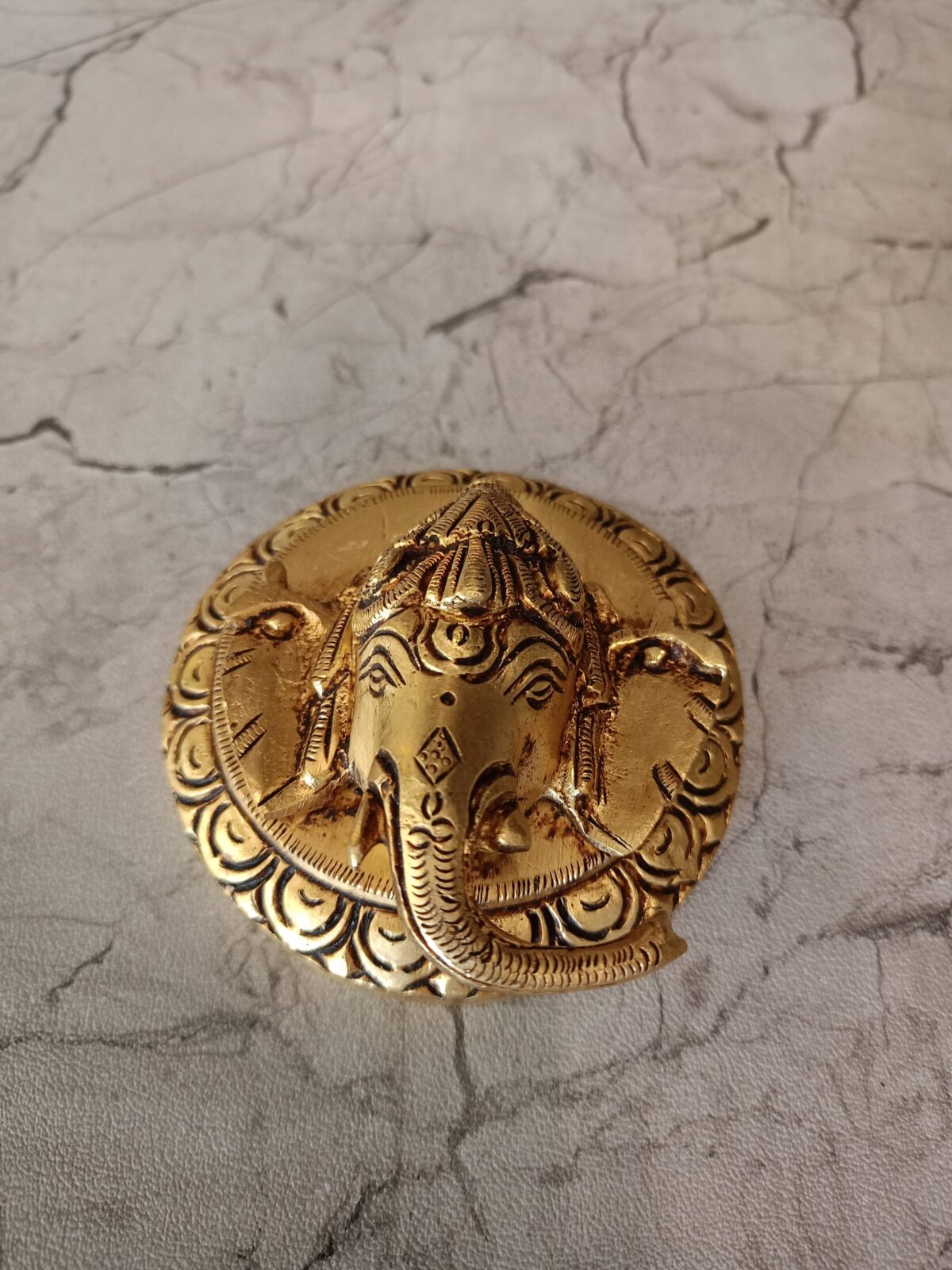 brass ganesha wall mount pooja gift vgocart coimbatore india3 scaled