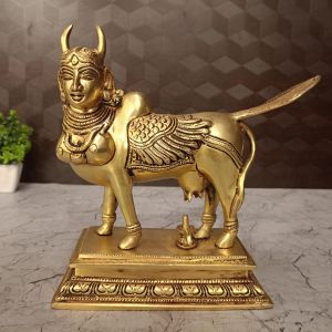 Buy Brass Superfine Kamadenu Statue 8.5″