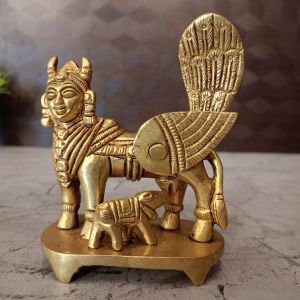 Buy Brass Kamadenu Statue 4″