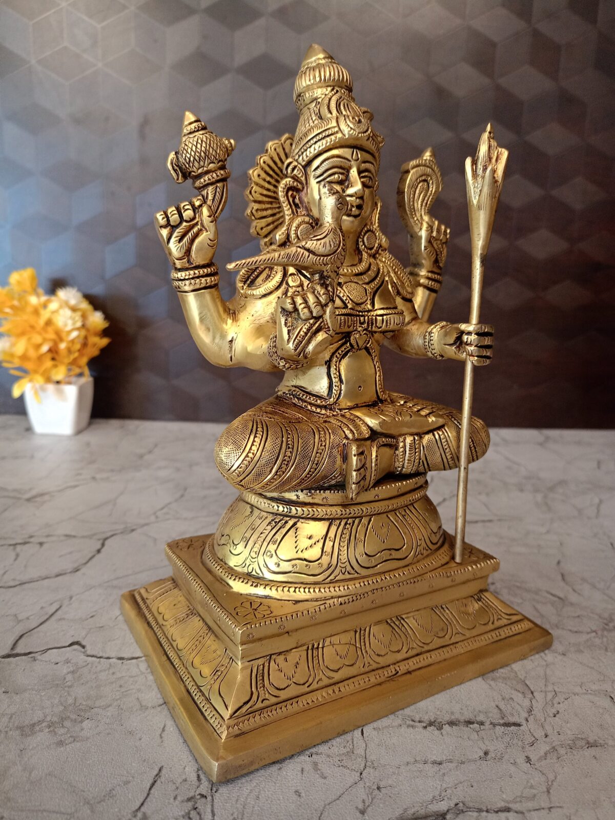 brass kamakshi idol pooja vgocart coimbatore india2 scaled