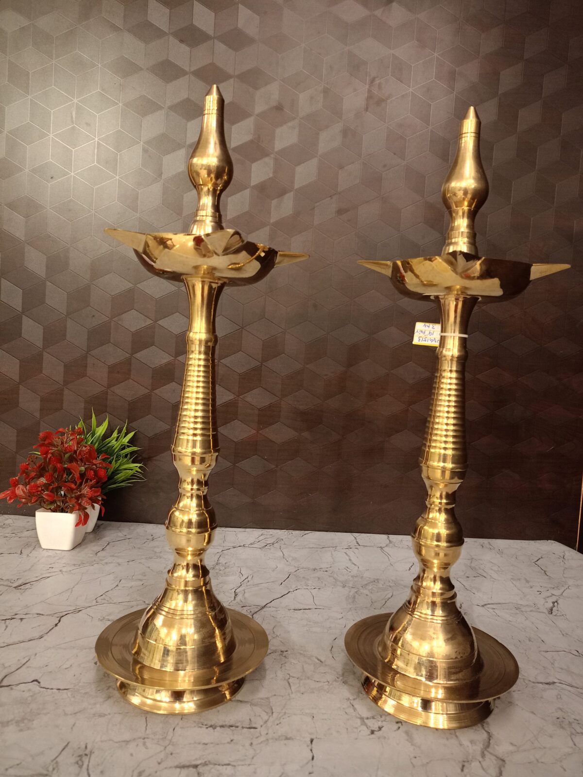 brass kerala kuthu vilakku idol pooja gift vgocart coimbatore india scaled