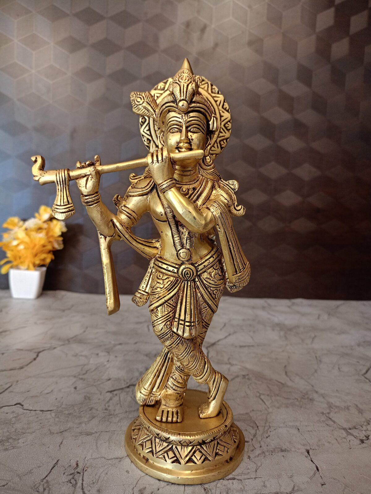 brass krishna idol pooja gift vgocart coimbatore india3 scaled