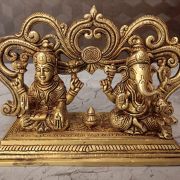 Buy Brass Lakshmi Ganesha On Base 6″