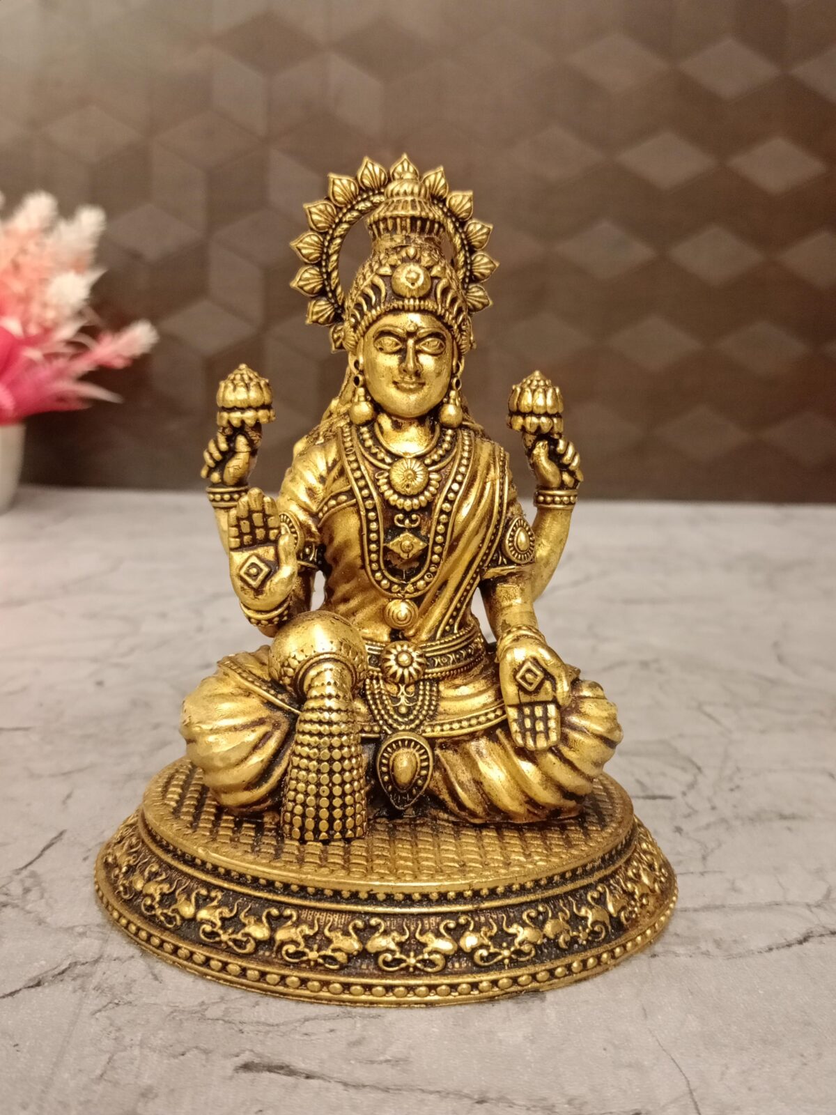 brass lakshmi idol pooja gift vgocart coimbatore scaled