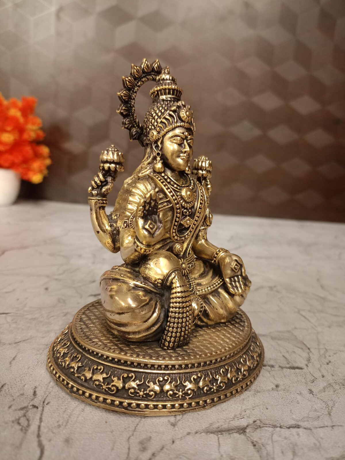 brass lakshmi idol pooja gift vgocart coimbatore india2 scaled