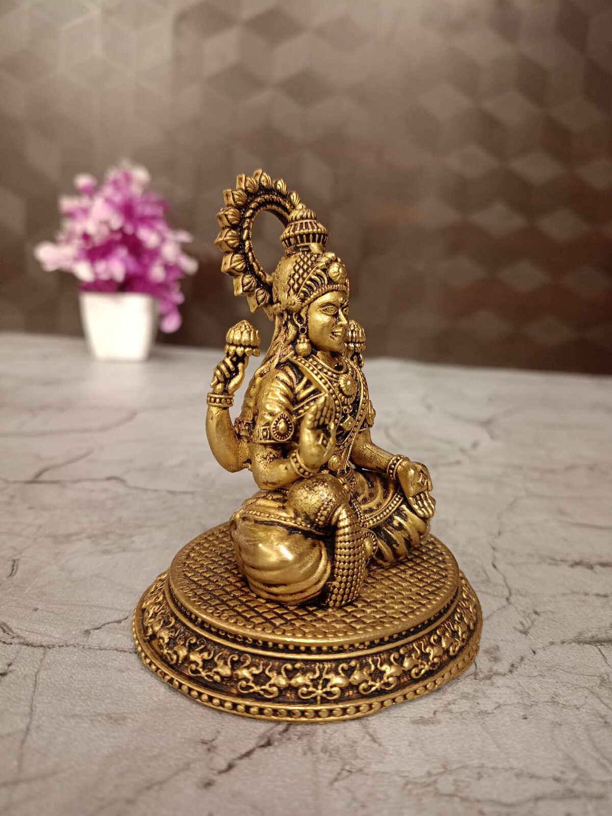 brass lakshmi statue pooja coimbatore india2 scaled