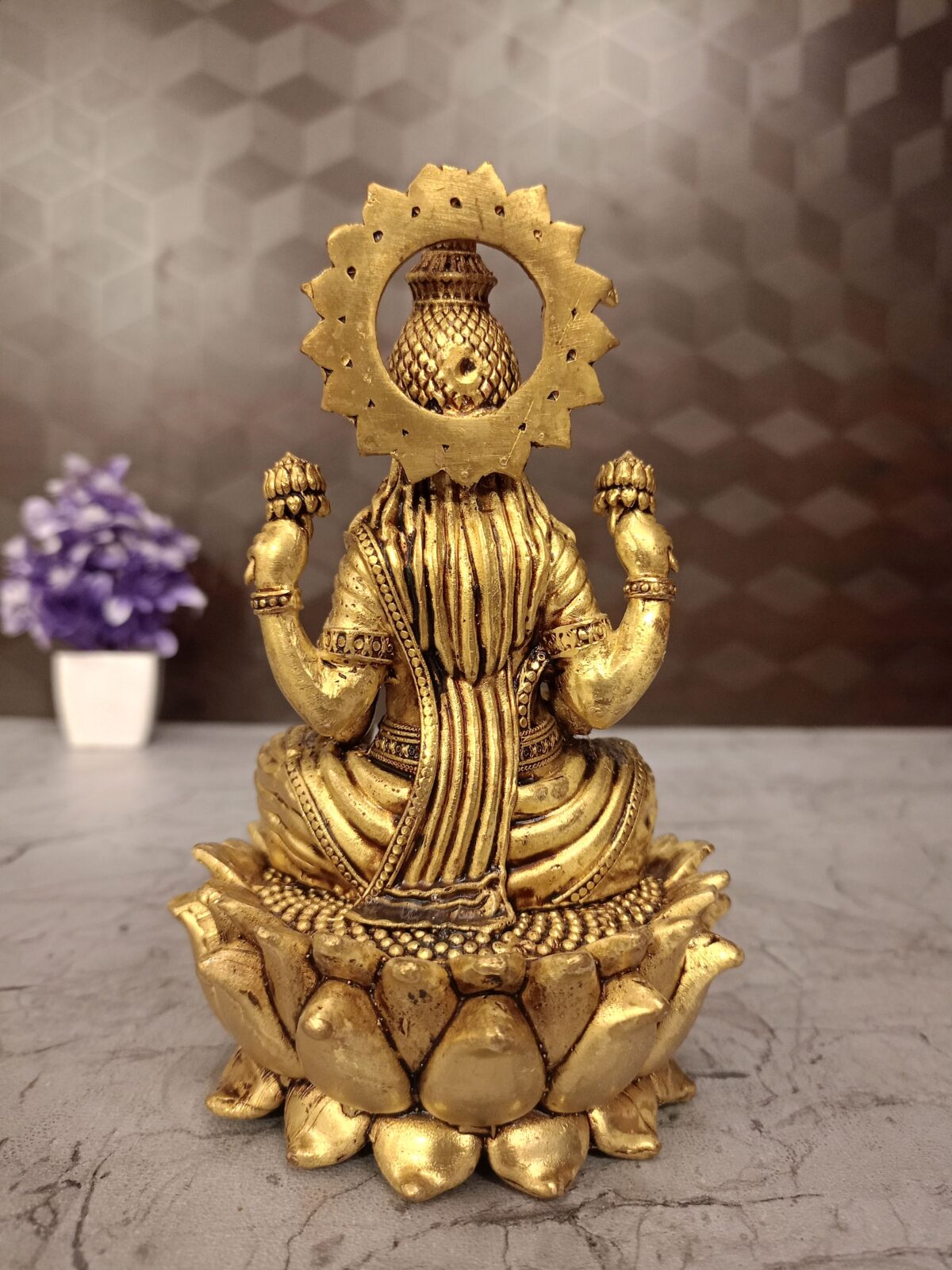 brass lotus lakshmi idol pooja vgocart coimbatore india1 scaled