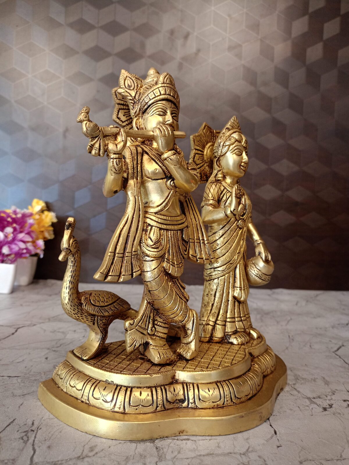 brass radha krishna idol pooja gift vgocart coimbatore india7 scaled