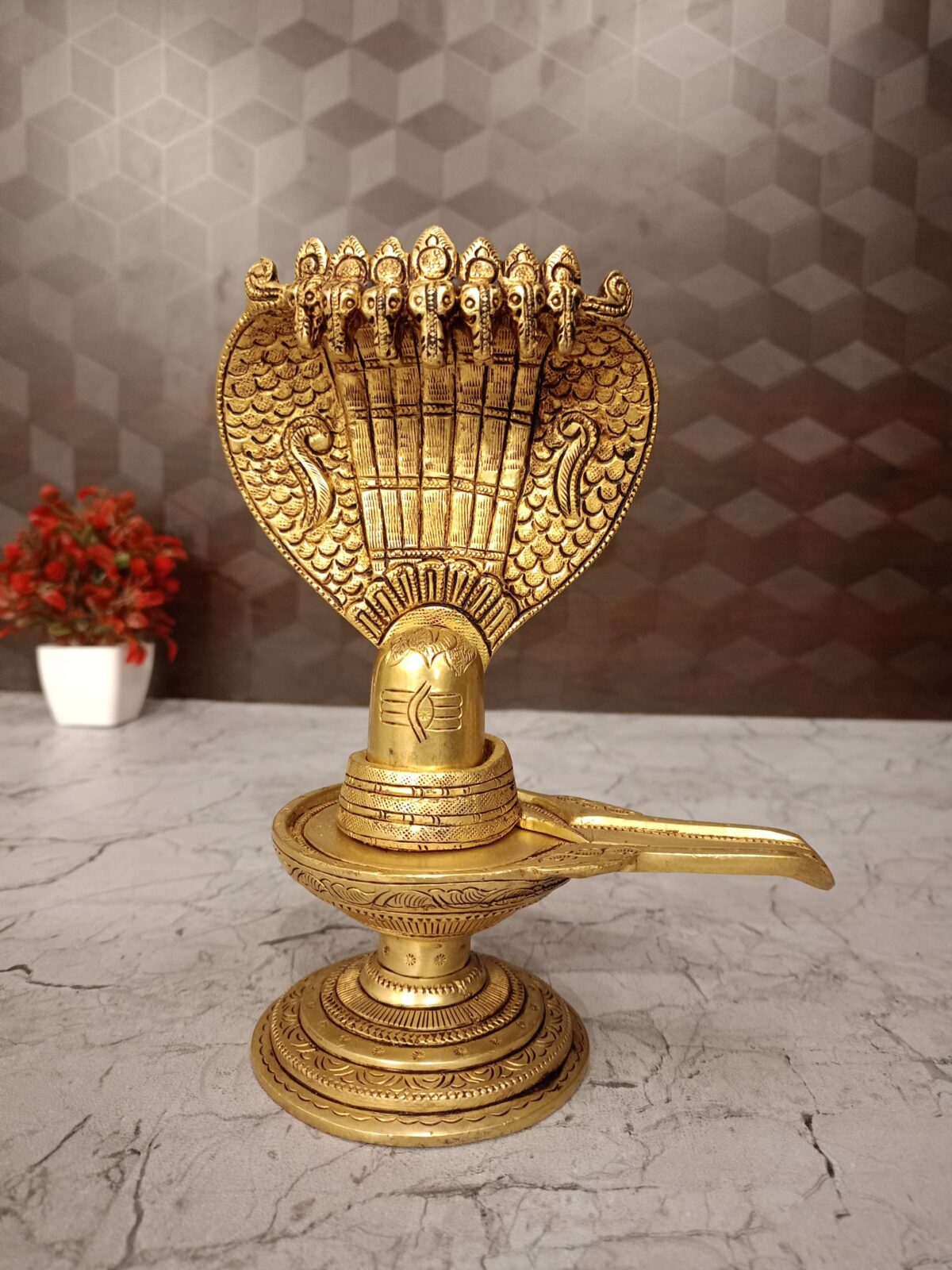 brass shiva lingam statue pooja gift vgocart coimbatore india scaled