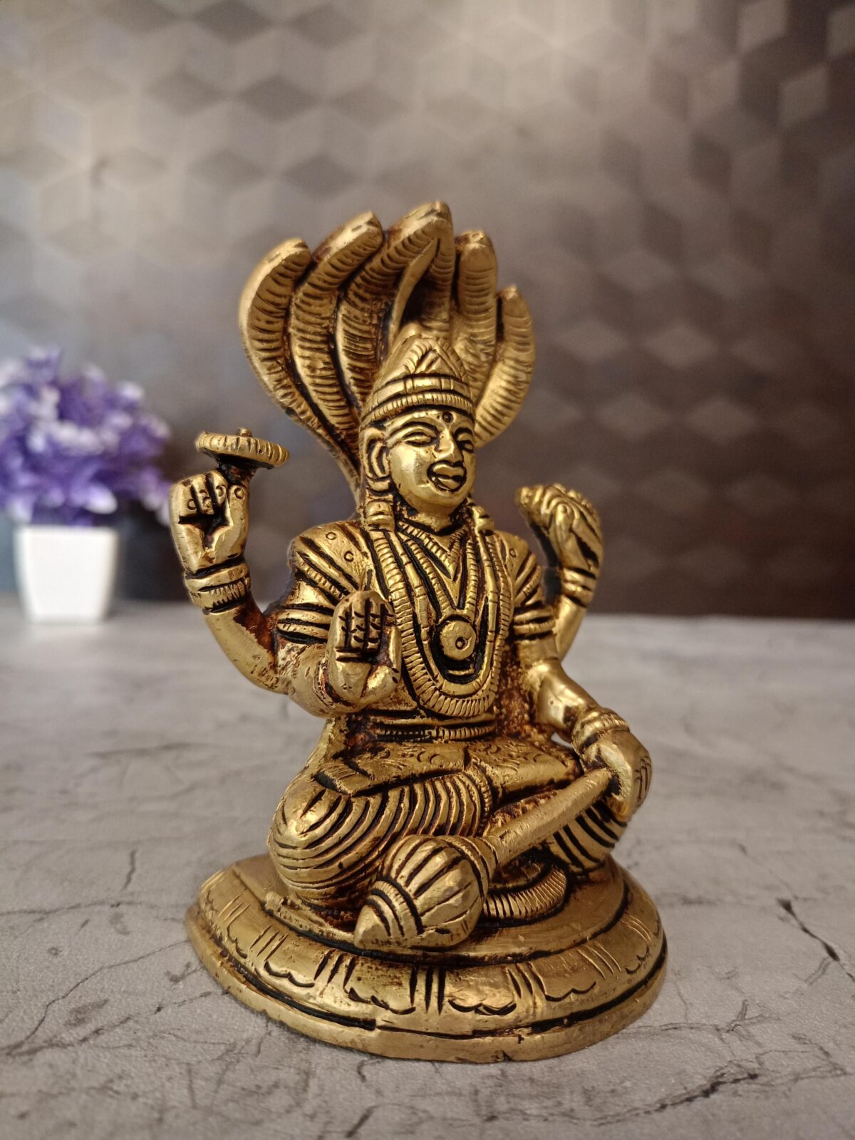 brass vishnu idol pooja gift vgocart coimbatore india2 scaled
