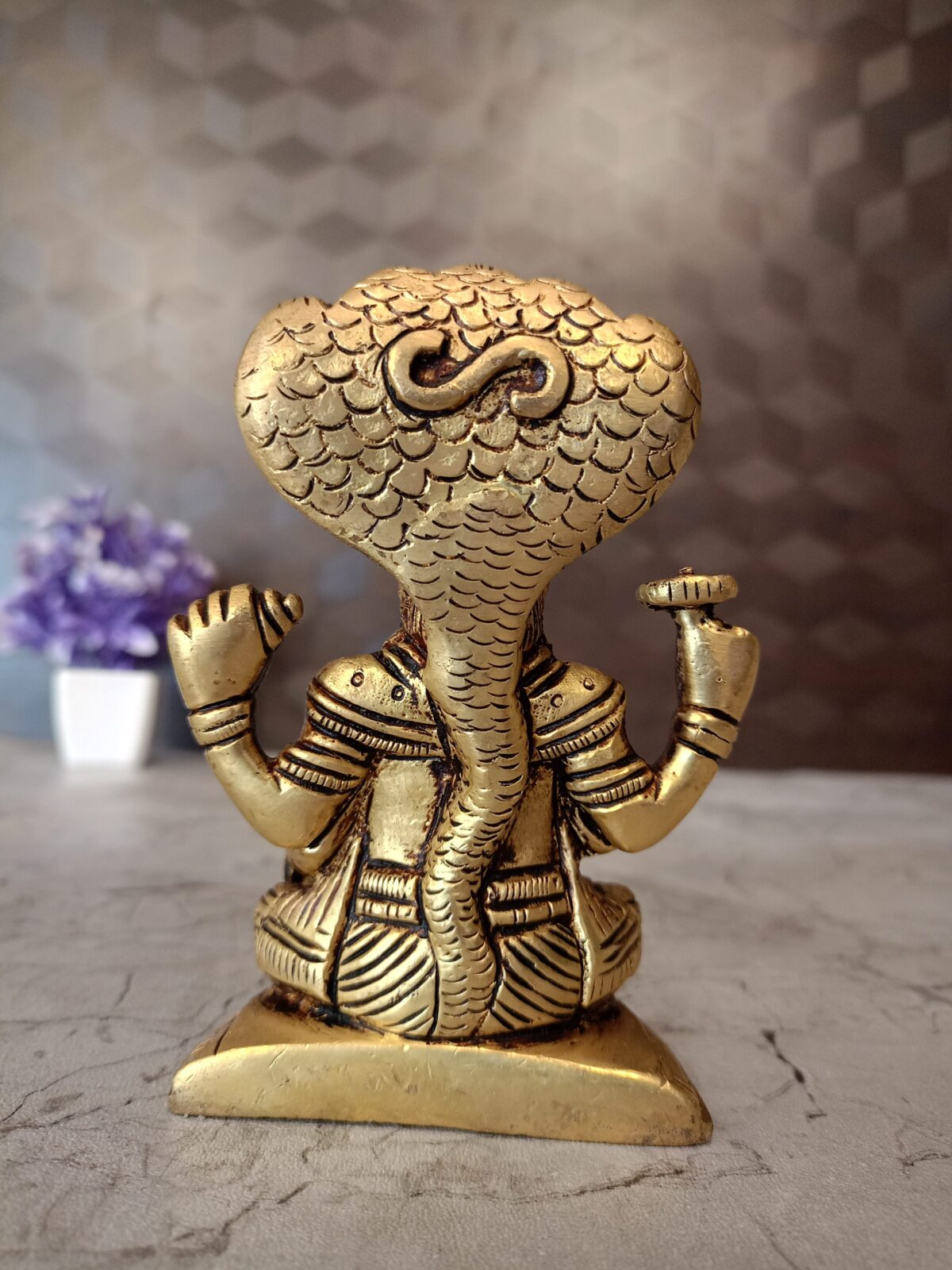 brass vishnu idol pooja gift vgocart coimbatore india3 scaled