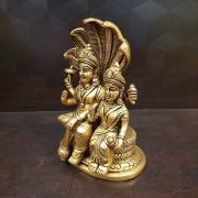 Buy Brass Vishnu Lakshmi Statue 6.5″