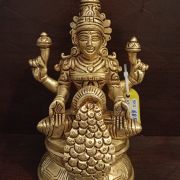 Buy Brass Mahalakshmi With Coins 6″