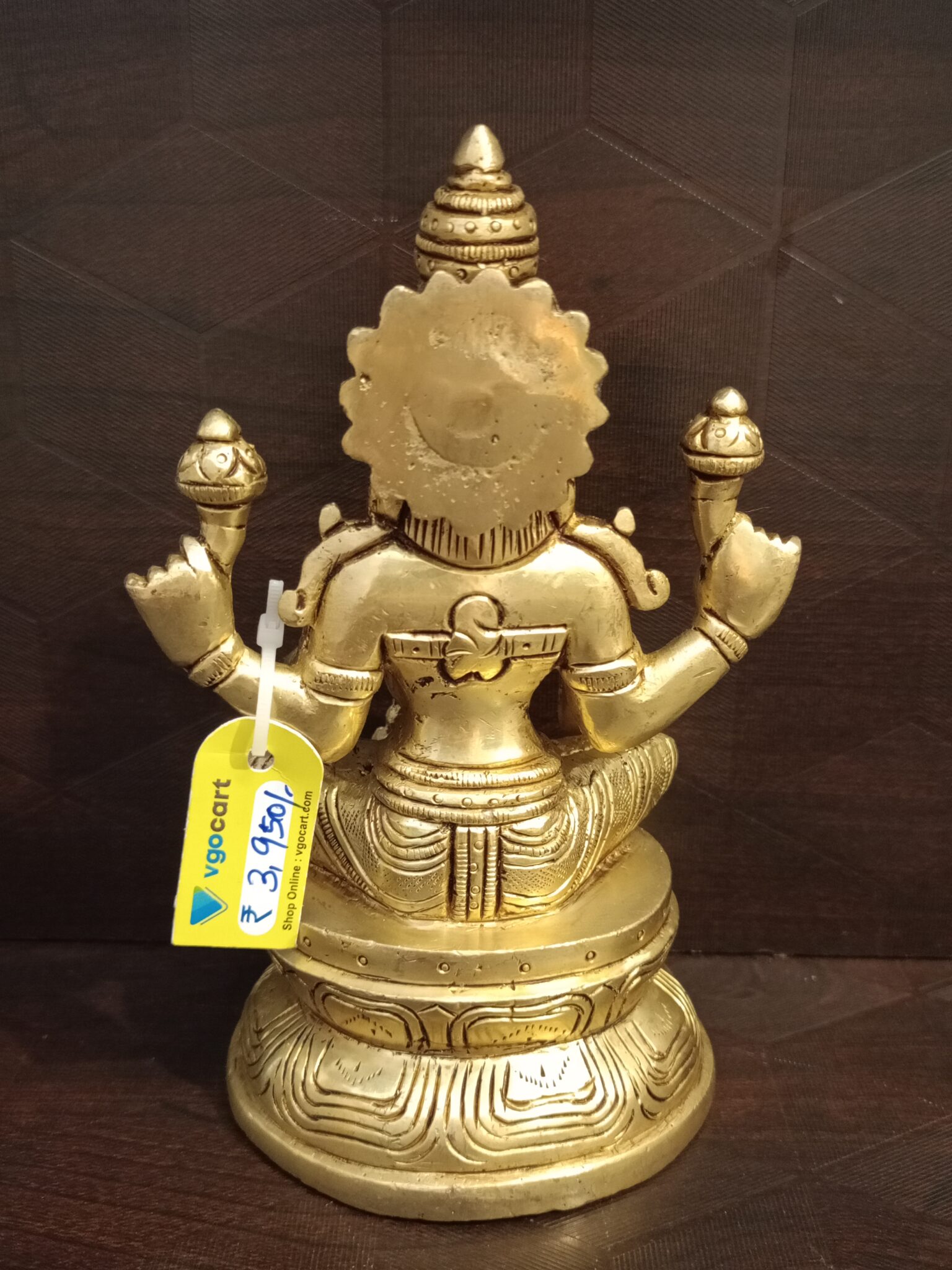 Buy Brass Mahalakshmi With Coins 6″