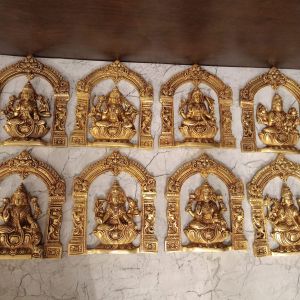 Buy Brass Ashtalakshmi Set 9″