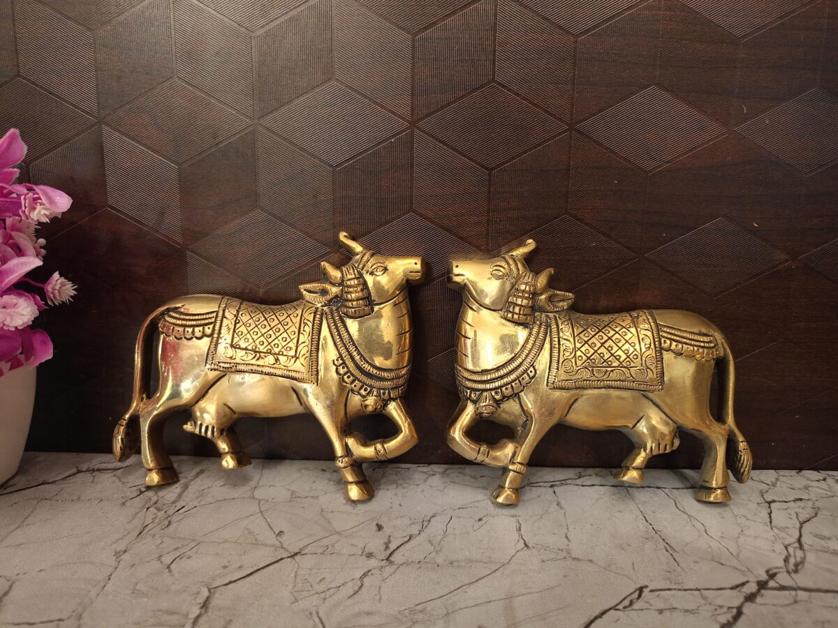 brass cow pooja wall mount vgocart coimbatore india scaled