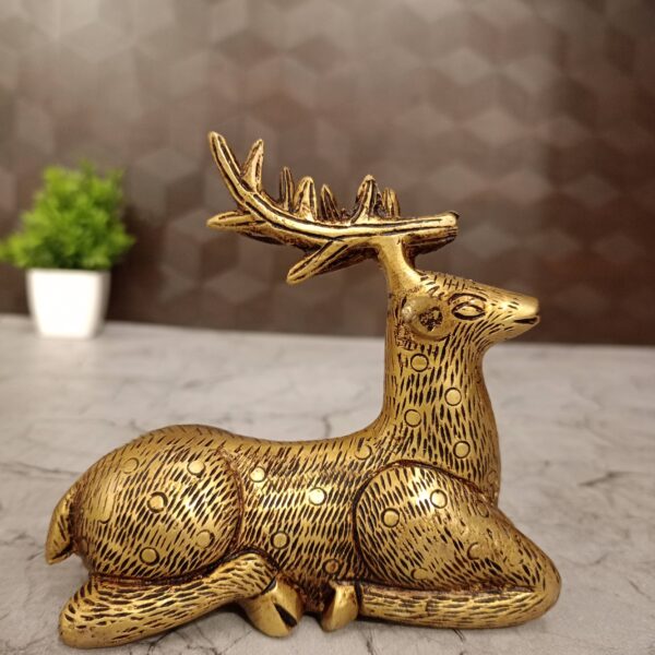 brass deer gift home decor vgocart coimbatore india1