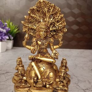 Dakshinamurthy brass idol 7″