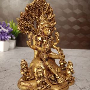 Dakshinamurthy brass idol 7″