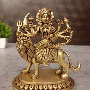 Buy Brass Durgai Amman Statue , Handicraft 5.5″