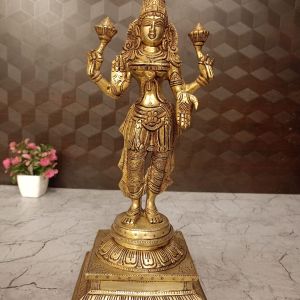 Buy Brass Lakshmi Statue 13.5″