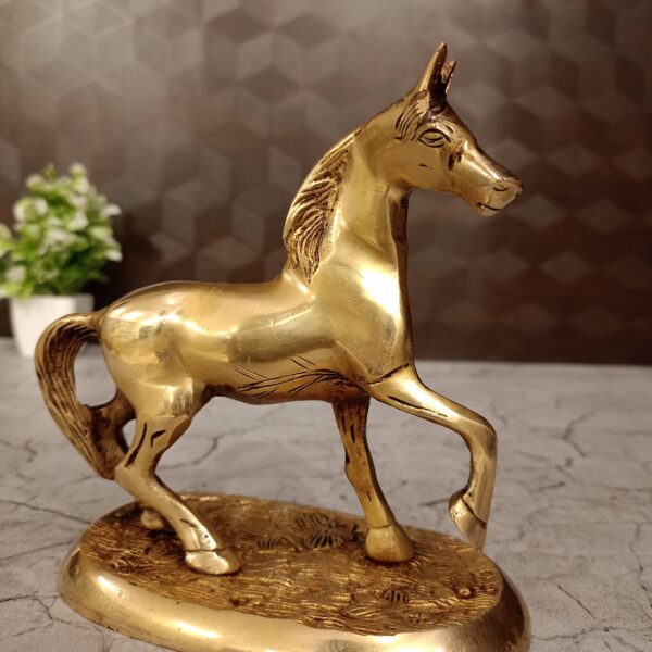 brass horse gift home decor vgocart coimbatore india2