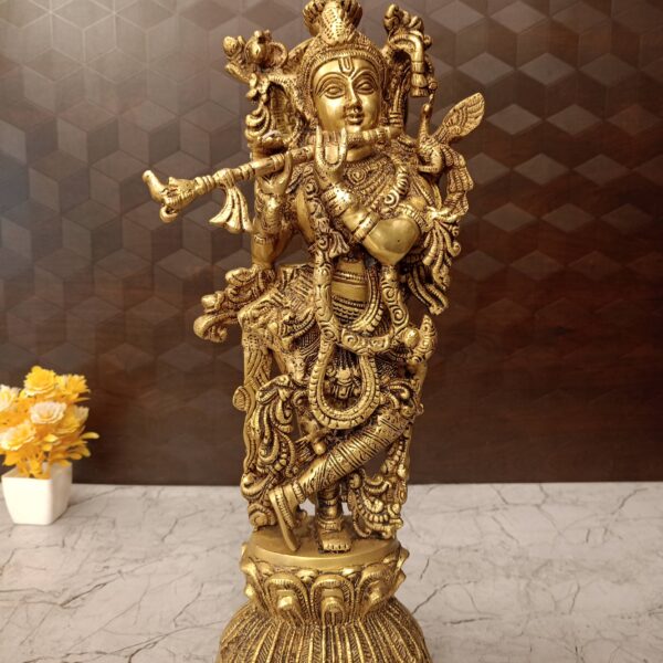 brass krishna idol pooja gift vgocart coimbatore india3
