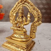 Buy Brass Lakshmi With Arch Statue 5″