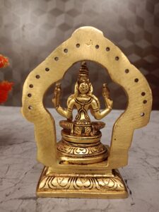 Buy Brass Lakshmi With Arch Statue 5″