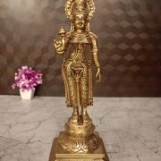 Brass Gandhimathi Ammal For Pooja 12.5″