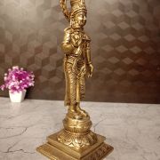 Brass Gandhimathi Ammal For Pooja 12.5″