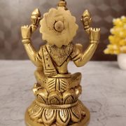 Buy Brass Lakshmi Sitting On Round Base 5.5″