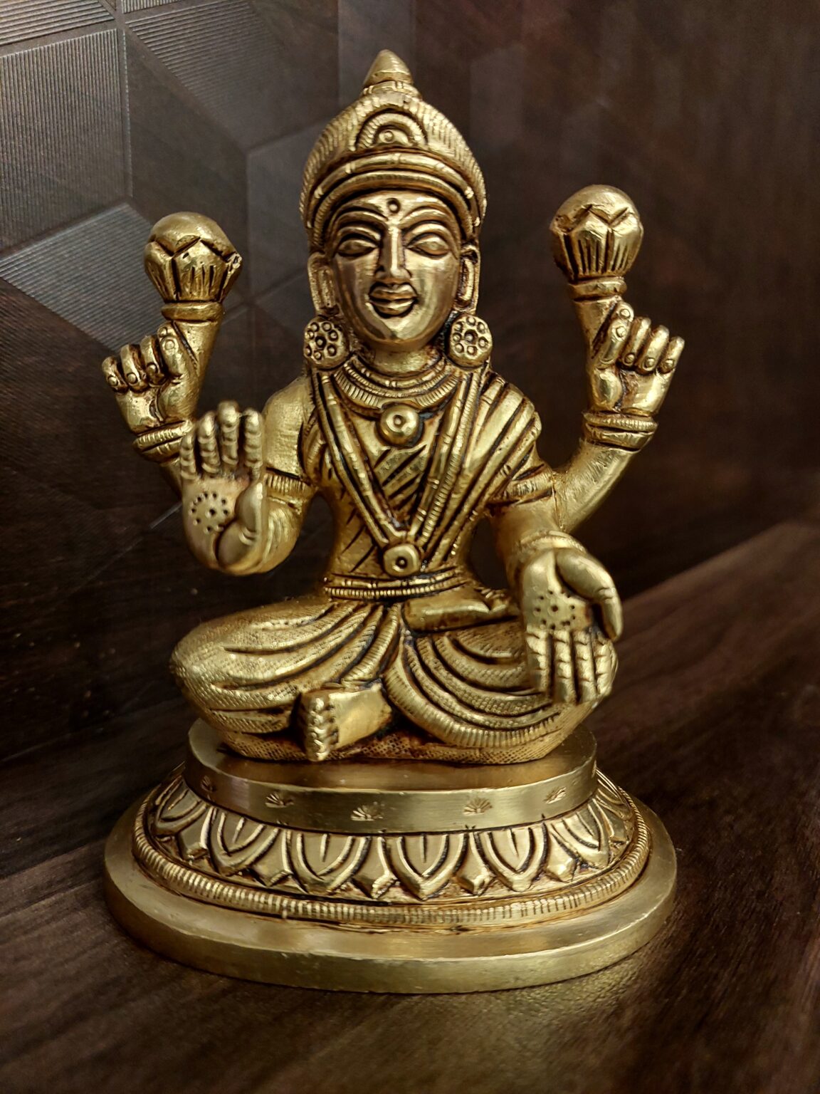 Buy Brass Superfine Lakshmi Statue 5″