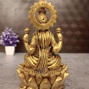 Buy Brass Fine Art Lakshmi Statue 5″